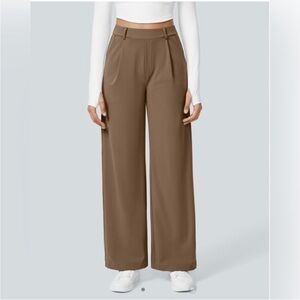 Halara High Waisted Straight Leg Work Pants Size Medium